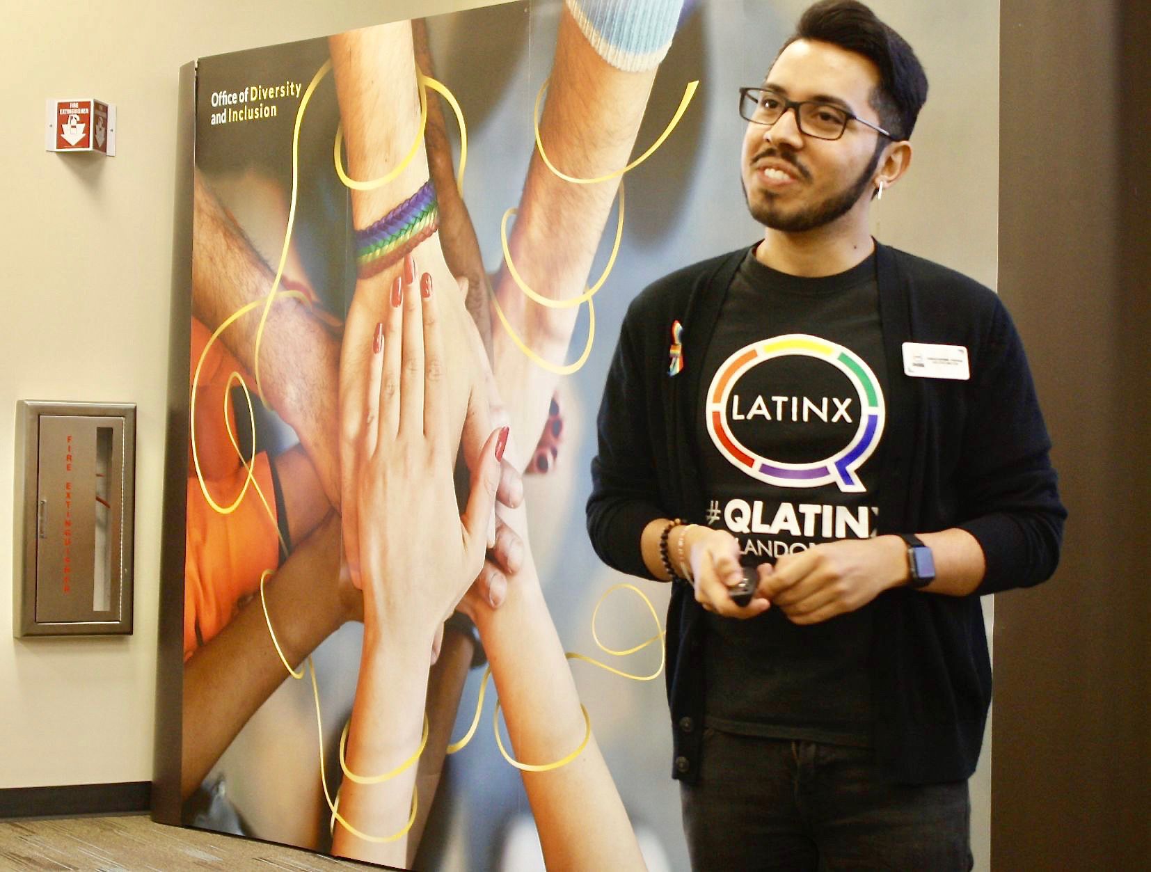 Christopher Cuevas, executive director from QLatinX